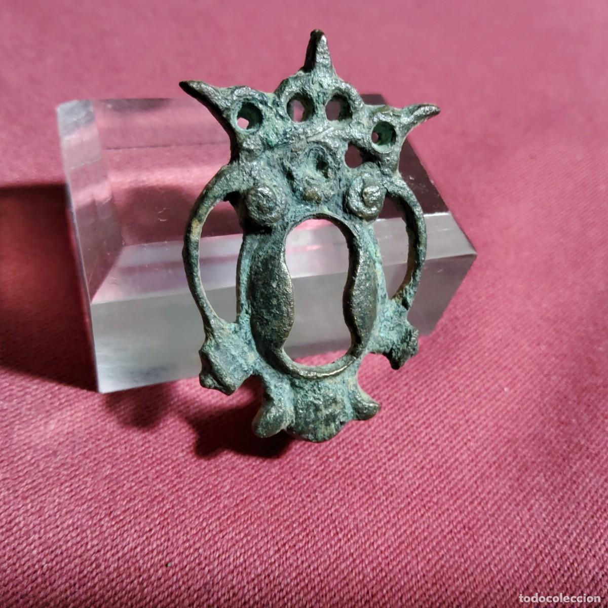 Antig&uuml;edades: ANTIGUO BOCALLAVE DE BRONCE DEL SIGLO XVIII - Foto 3