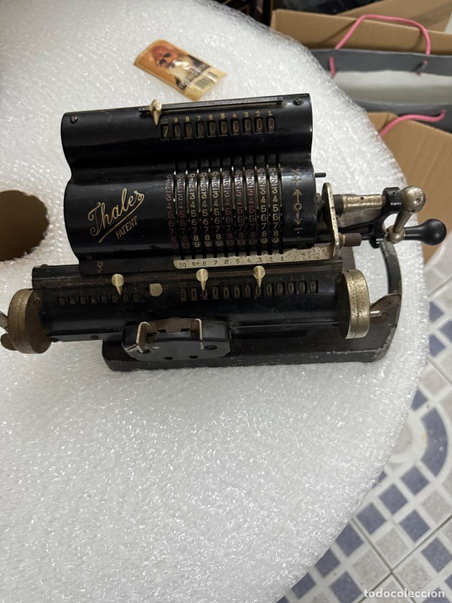 Antig&uuml;edades: Antigua calculadora thales - Foto 2
