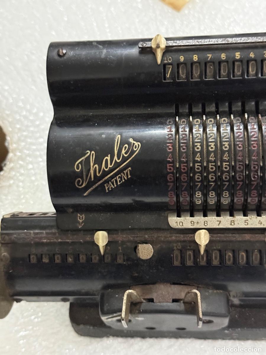 Antig&uuml;edades: Antigua calculadora thales - Foto 3
