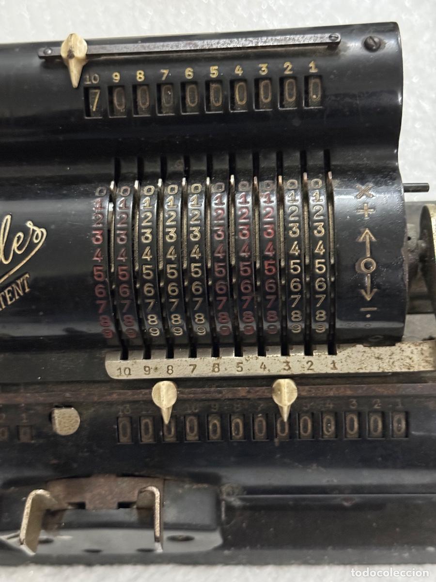 Antig&uuml;edades: Antigua calculadora thales - Foto 5