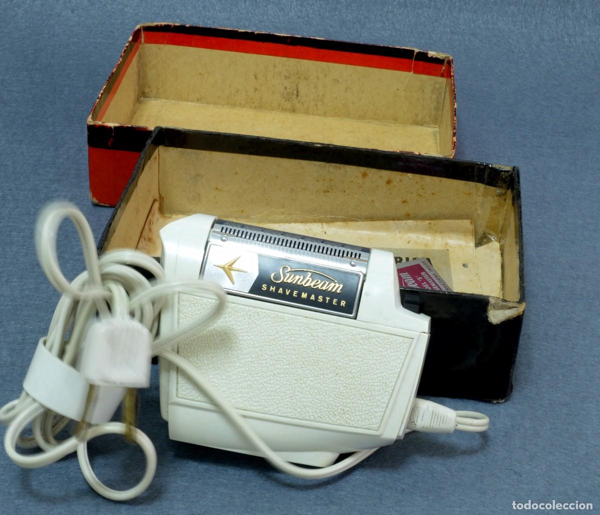Antig&uuml;edades: MAQUINILLA DE AFEITAR SUNBEAM SHAVEMASTER MODEL 555, FUNCIONANDO - Foto 1