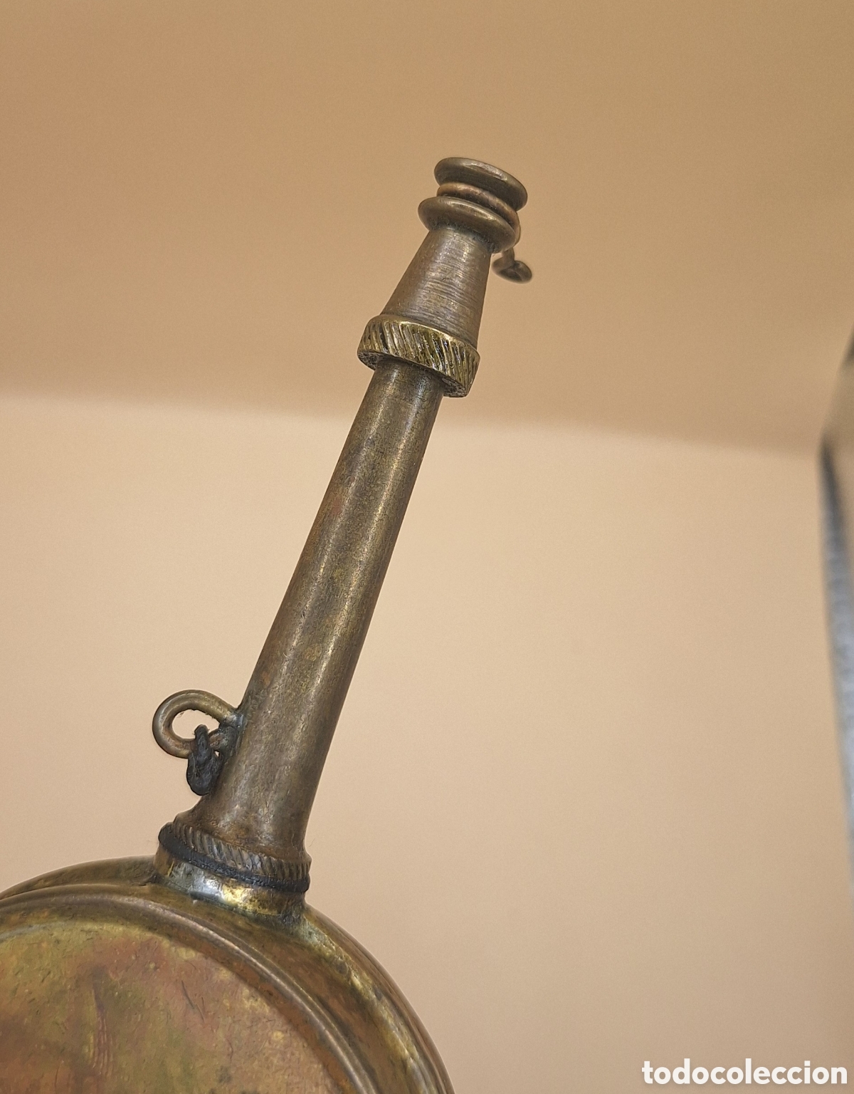 Antig&uuml;edades: Antigua Aceitera de Lat&oacute;n - Foto 21