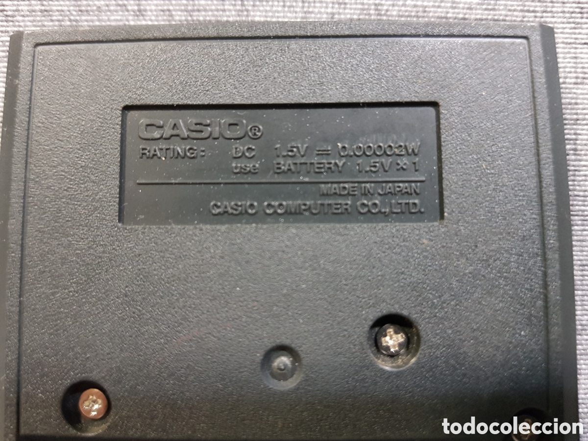 Antig&uuml;edades: CASIO LC-403E CALCULADORA ELECTR&Oacute;NICA - Foto 4