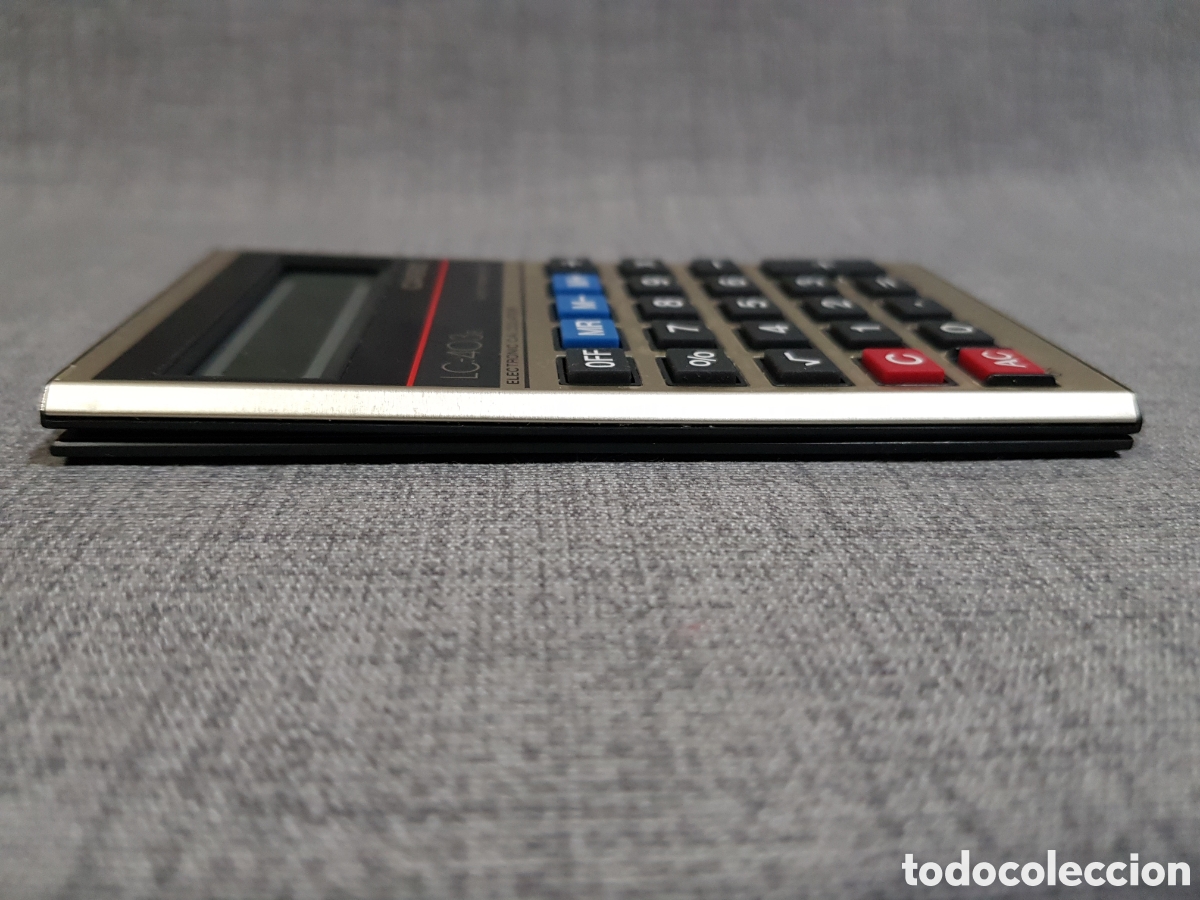 Antig&uuml;edades: CASIO LC-403E CALCULADORA ELECTR&Oacute;NICA - Foto 12