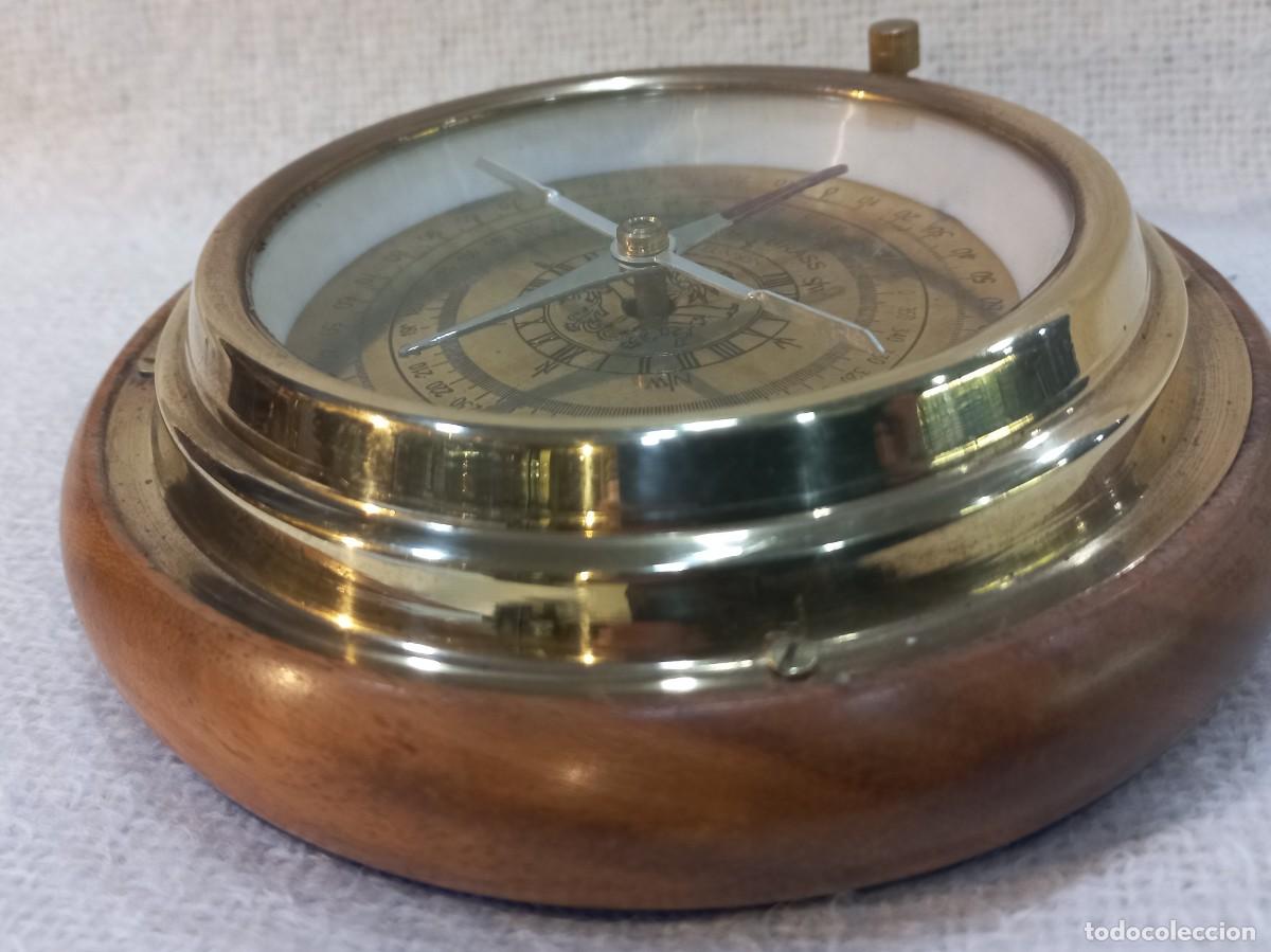 Antig&uuml;edades: BR&Uacute;JULA (madera y lat&oacute;n) 14,5cm - Foto 3