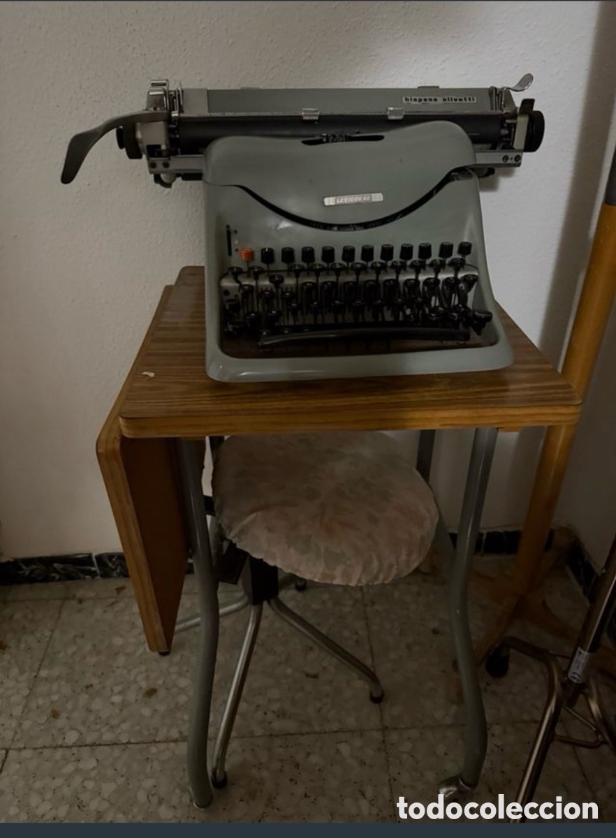 Antig&uuml;edades: M&Aacute;QUINA DE ESCRIBIR OLIVETTI LEXIKON 80 - Foto 3