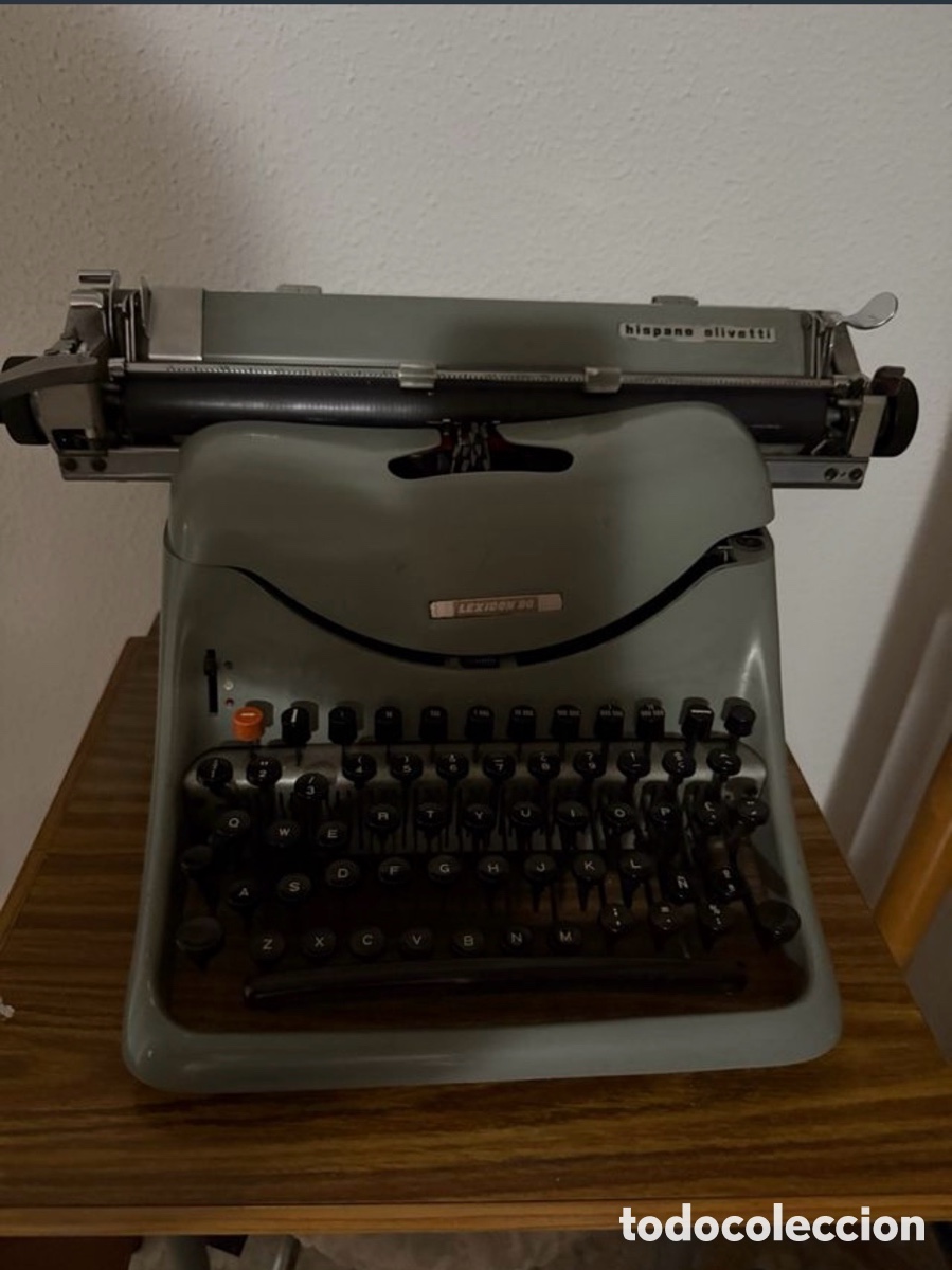 Antig&uuml;edades: M&Aacute;QUINA DE ESCRIBIR OLIVETTI LEXIKON 80 - Foto 1