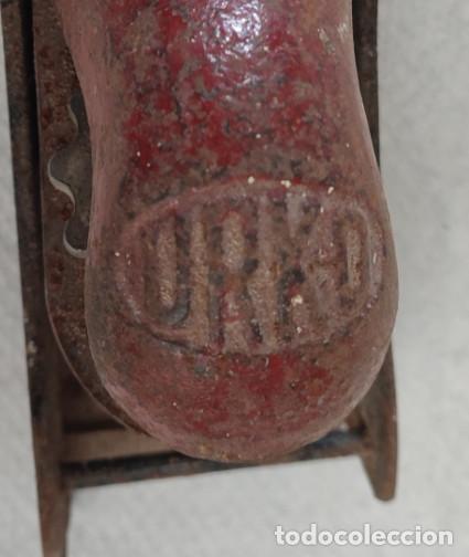 Antig&uuml;edades: ANTIGUO CEPILLO DE CARPINTERO URKO, GARLOPA - Foto 3
