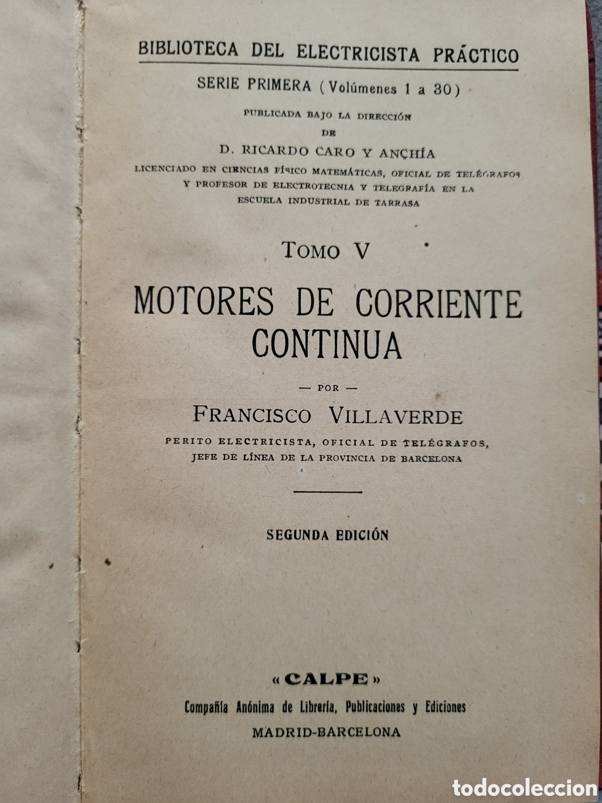 Antig&uuml;edades: Biblioteca del electricista pr&aacute;ctico, 9 libros. - Foto 3
