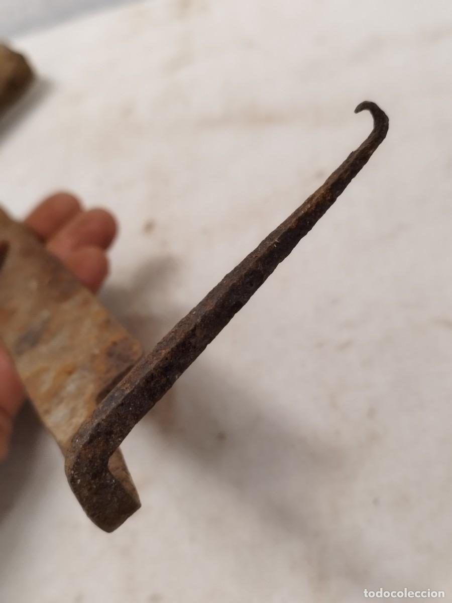 Antig&uuml;edades: Antigua hoja de sierra de mano. - Foto 3