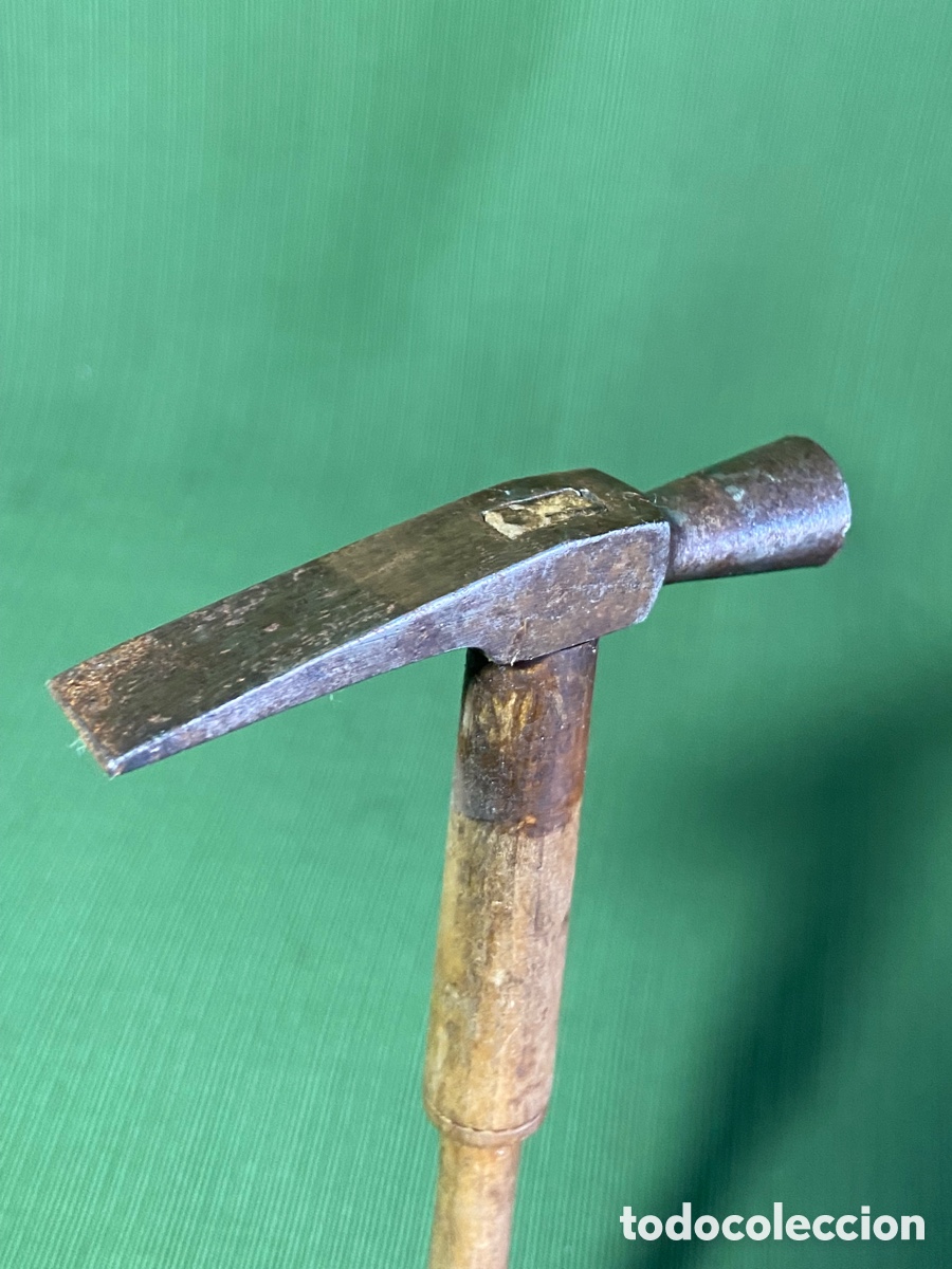 Antig&uuml;edades: Antiguo martillo de joyero, orfebre. - Foto 3