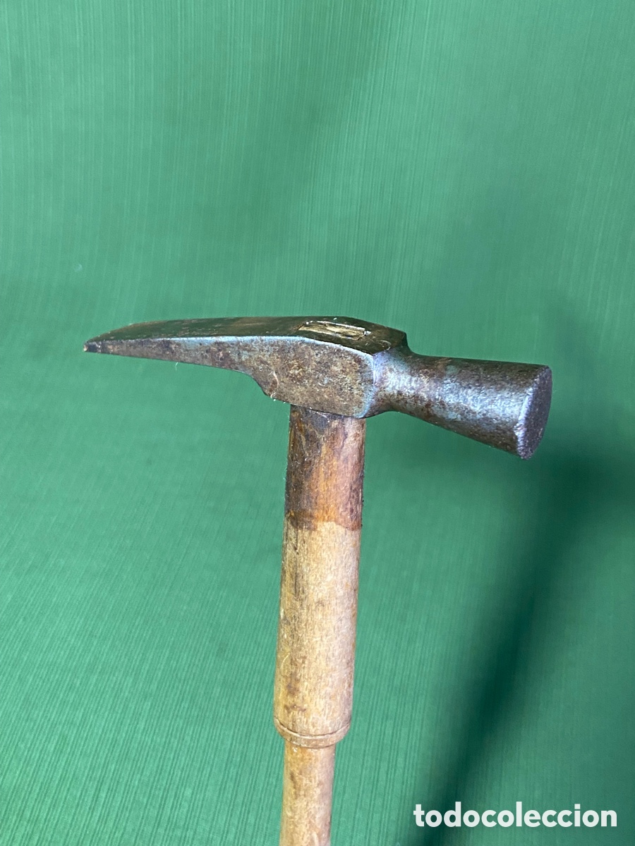 Antig&uuml;edades: Antiguo martillo de joyero, orfebre. - Foto 4