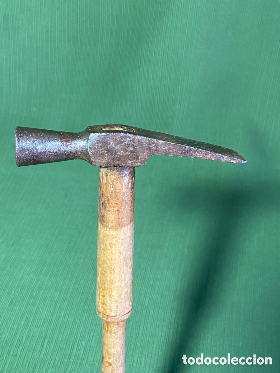 Antig&uuml;edades: Antiguo martillo de joyero, orfebre. - Foto 7