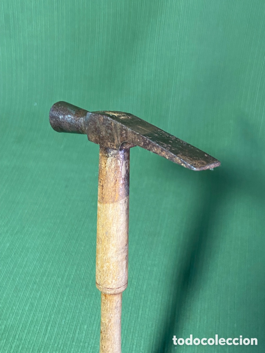 Antig&uuml;edades: Antiguo martillo de joyero, orfebre. - Foto 8