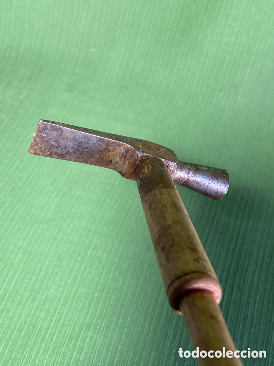 Antig&uuml;edades: Antiguo martillo de joyero, orfebre. - Foto 12