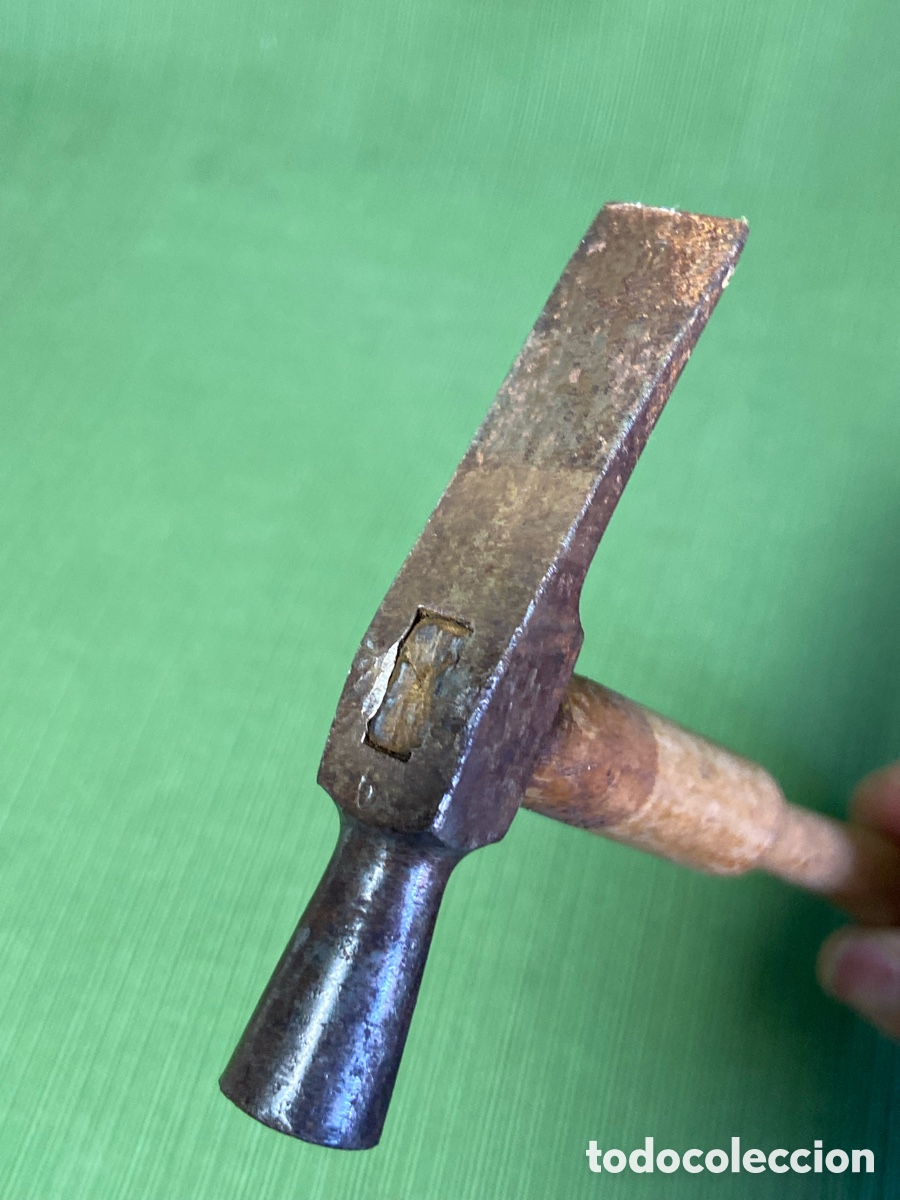 Antig&uuml;edades: Antiguo martillo de joyero, orfebre. - Foto 13