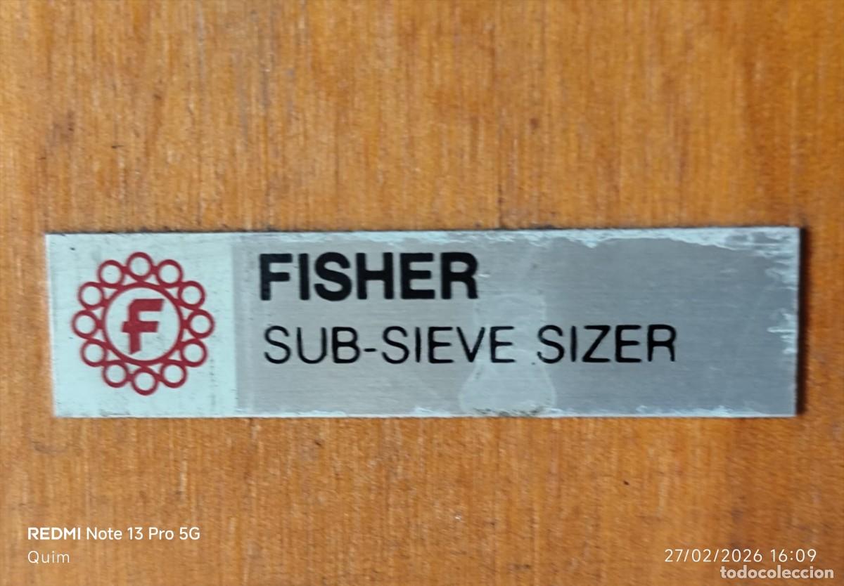 Antig&uuml;edades: Instrumento de laboratorio FISHER SUB-SIEVE SIZER - Foto 5