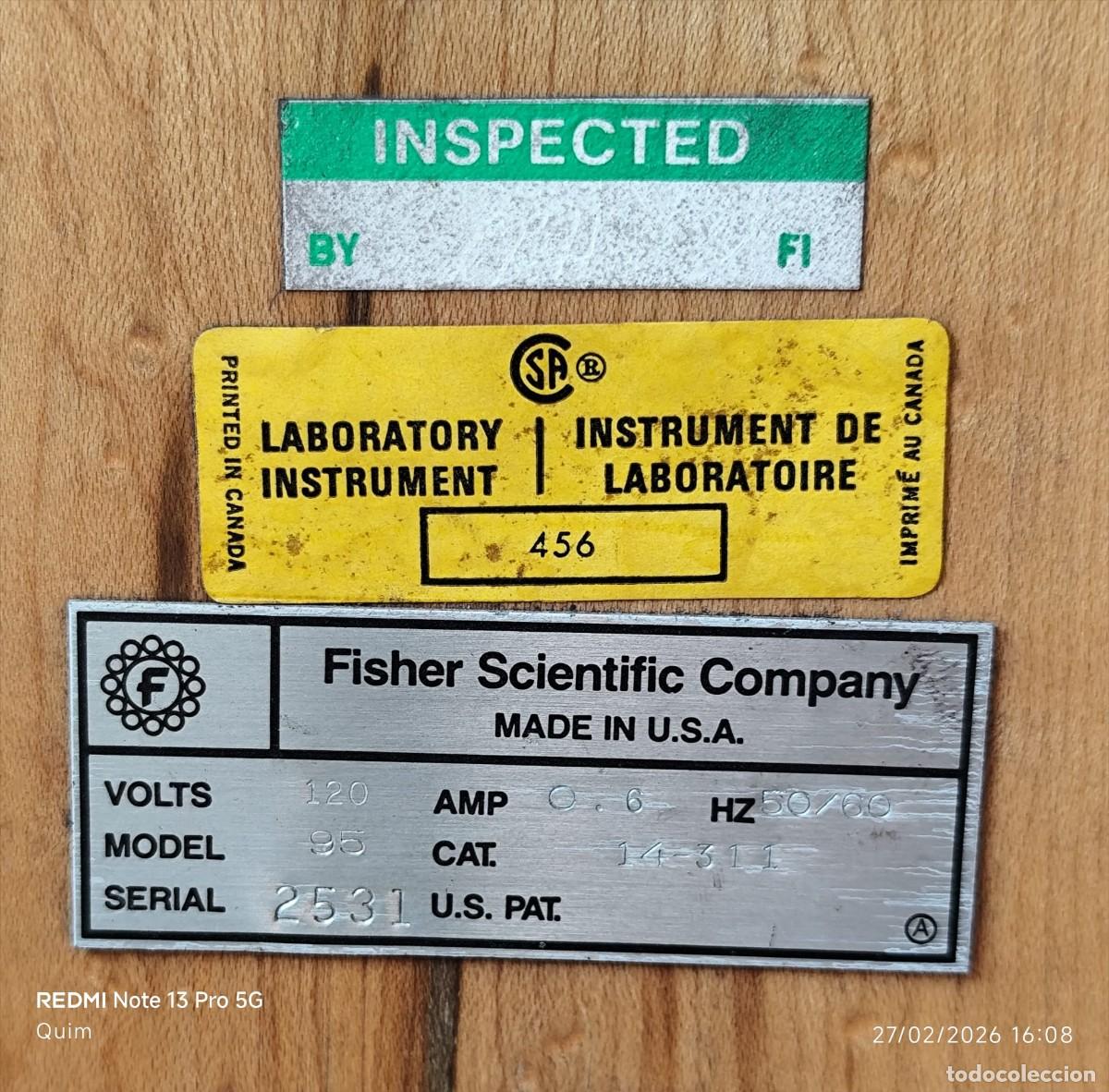 Antig&uuml;edades: Instrumento de laboratorio FISHER SUB-SIEVE SIZER - Foto 6