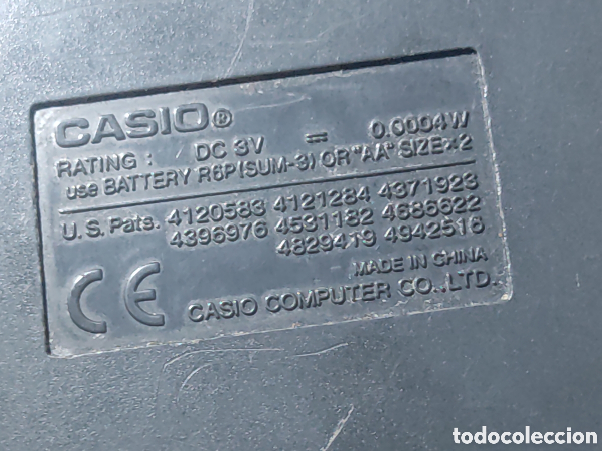 Antig&uuml;edades: Calculadora cient&iacute;fica Casio Fx-82SX Fraction. - Foto 7