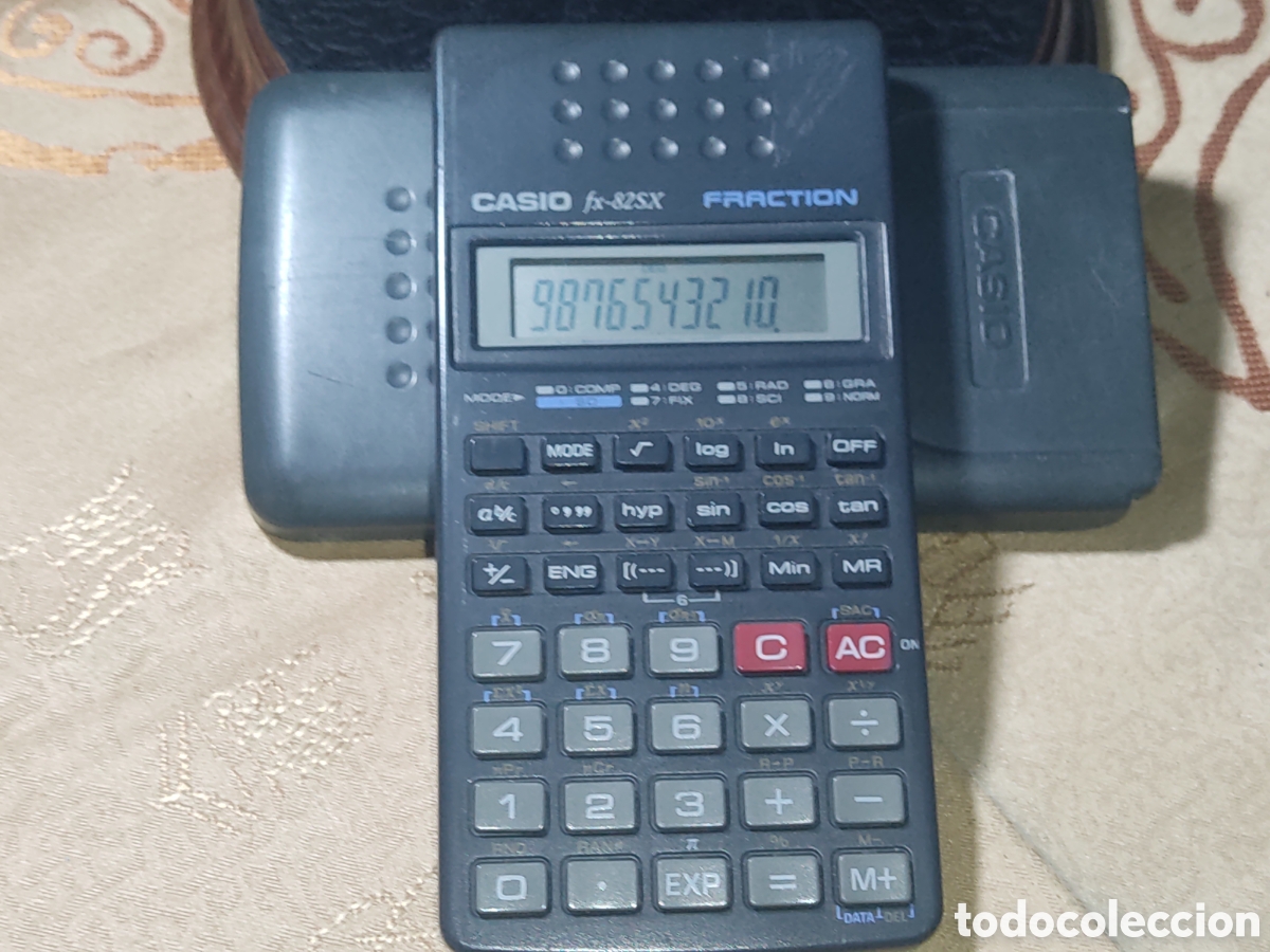 Antig&uuml;edades: Calculadora cient&iacute;fica Casio Fx-82SX Fraction. - Foto 1
