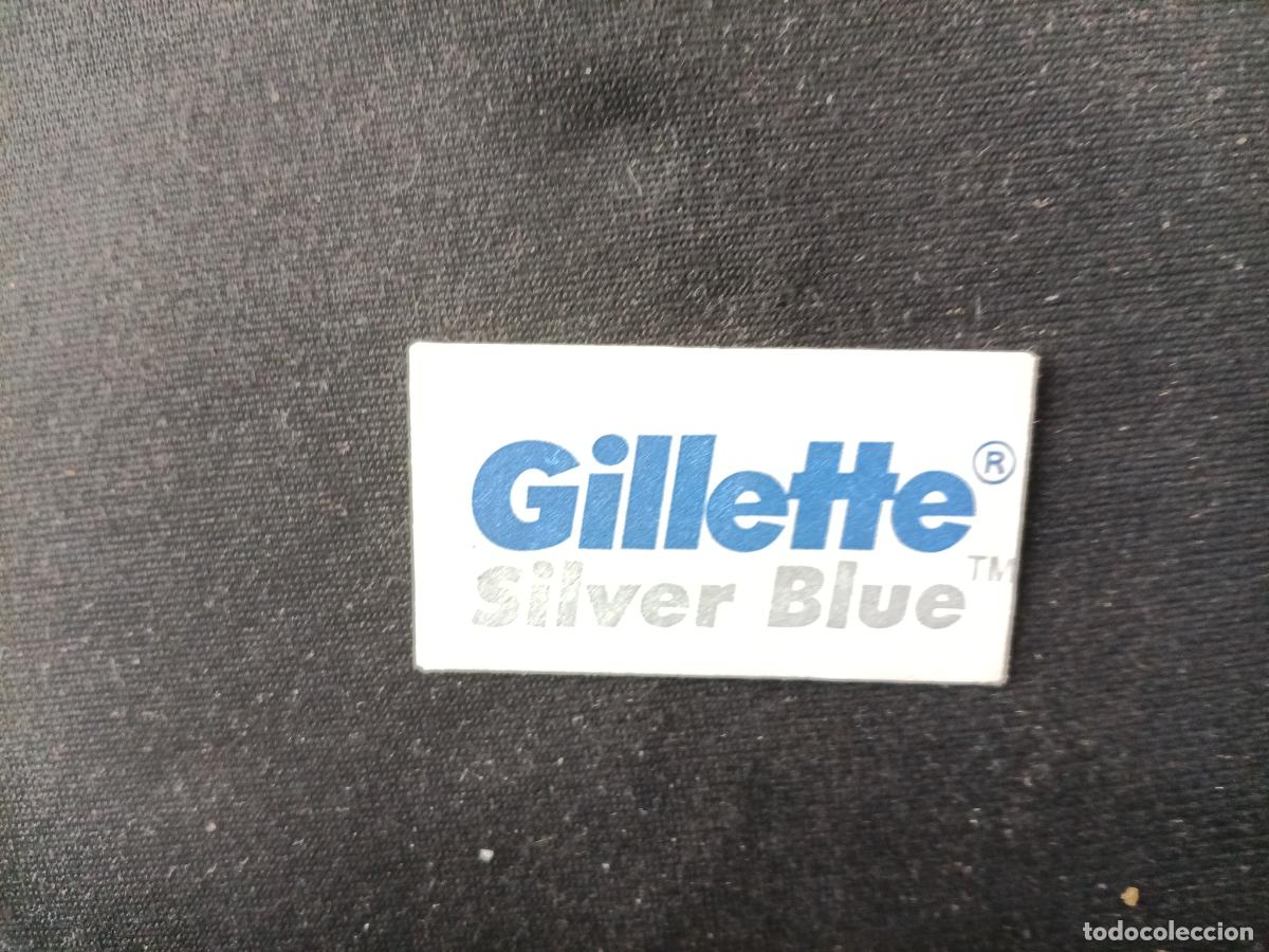 Antig&uuml;edades: HOJA DE AFEITAR GILLETE SILVER BLUE - Foto 1