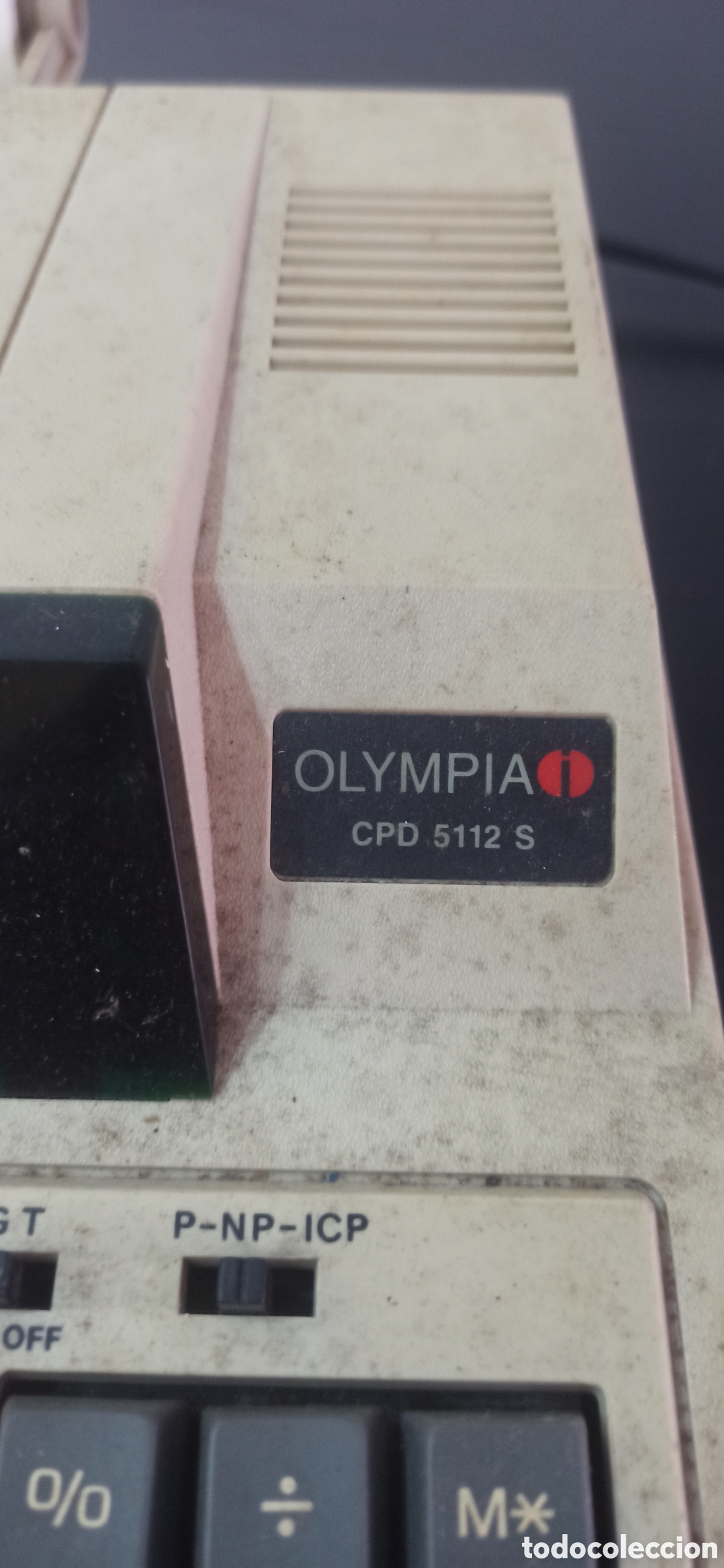 Antig&uuml;edades: Calculadora Olympia CPD5112S - Foto 2