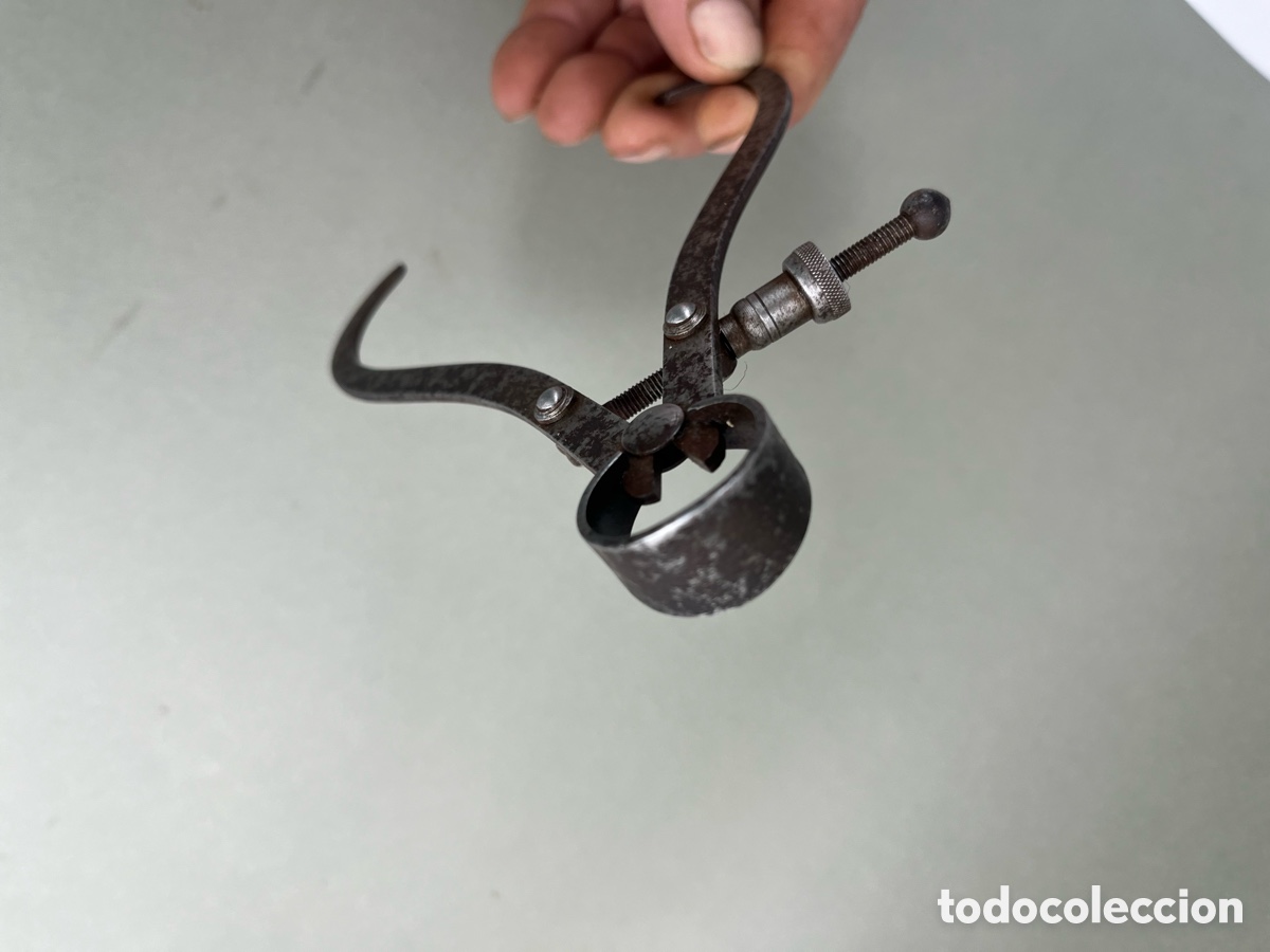 Antig&uuml;edades: ANTIGUO COMP&Aacute;S DE HIERRO BUEN ESTADO - Foto 6