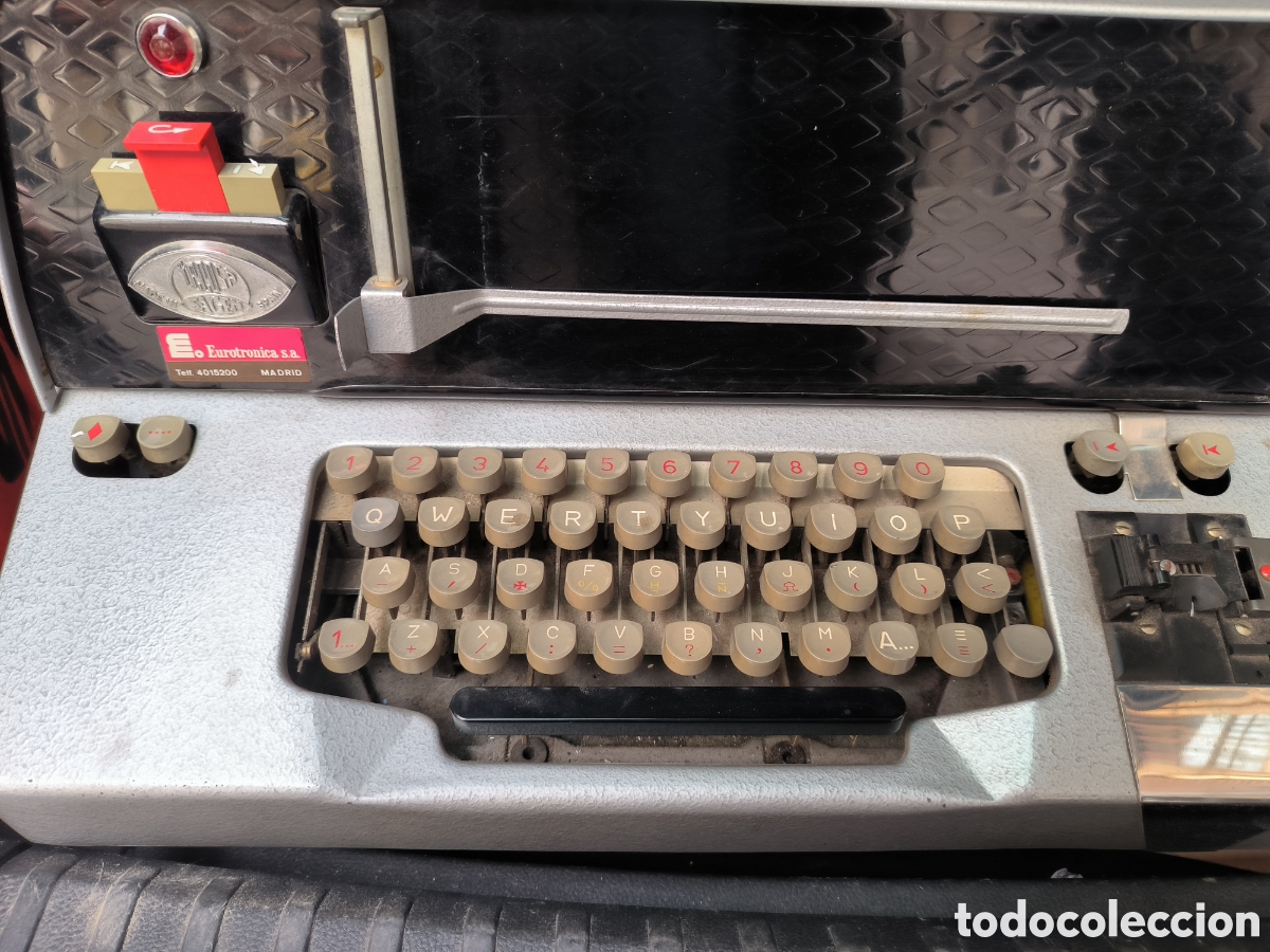 Antig&uuml;edades: Telex Tecosa Sagem Teleimpresor - Foto 2