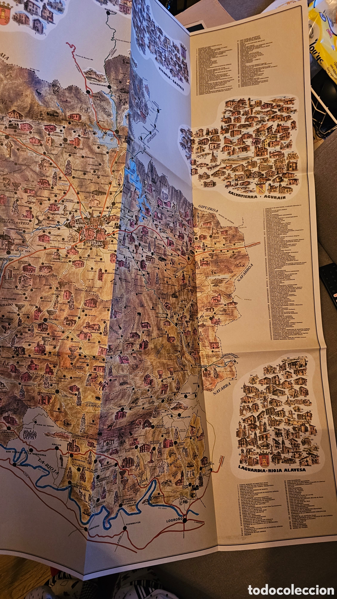 Antig&uuml;edades: Mapa Nuevo Alava 1983 - Foto 8