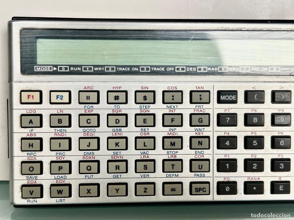 Antig&uuml;edades: CASIO FX-702P-CALCULADORA PROGRAMABLE BASIC-JAPAN 1981-FUNCIONANDO-FX702P 702 - Foto 4