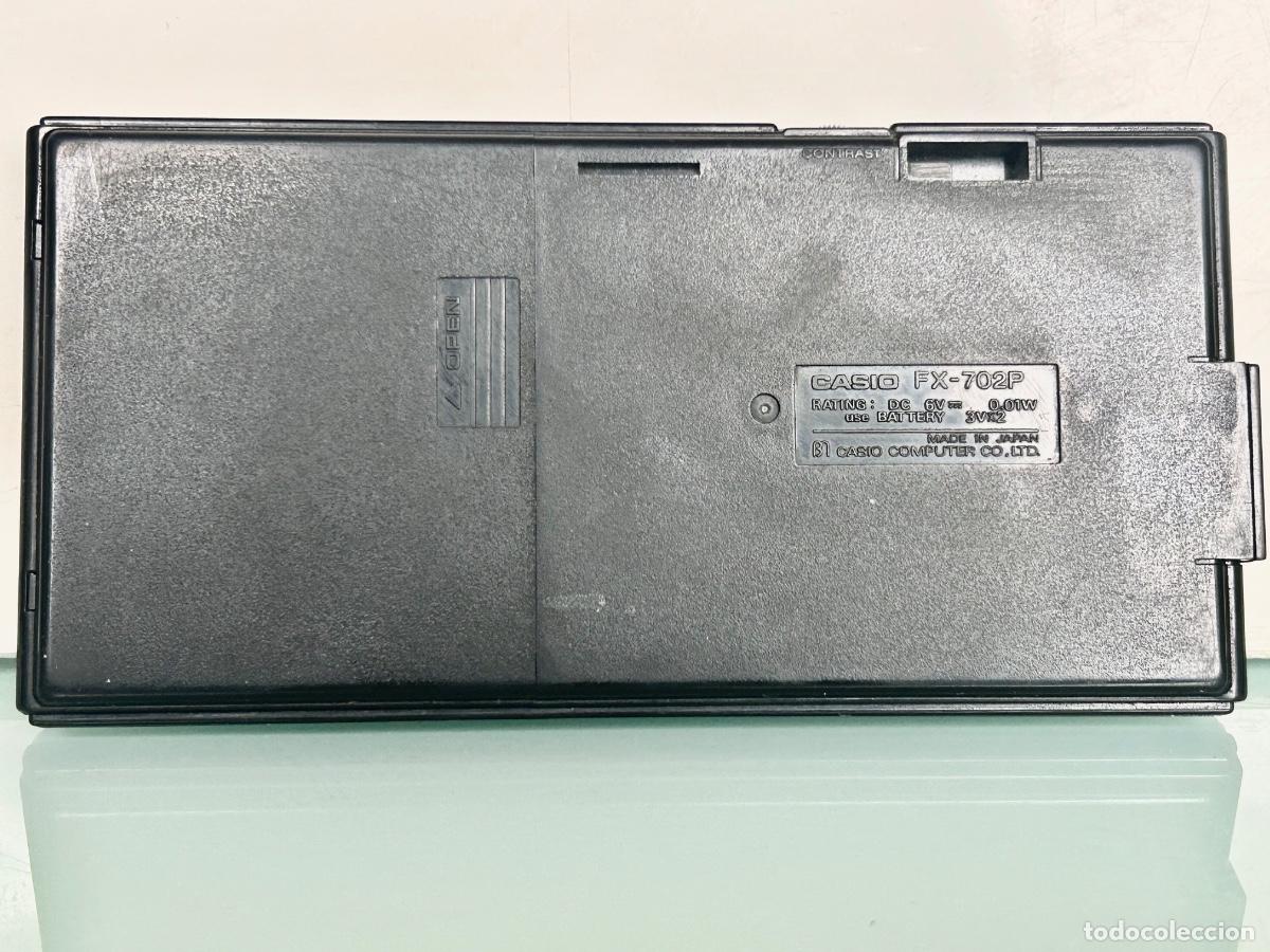 Antig&uuml;edades: CASIO FX-702P-CALCULADORA PROGRAMABLE BASIC-JAPAN 1981-FUNCIONANDO-FX702P 702 - Foto 10