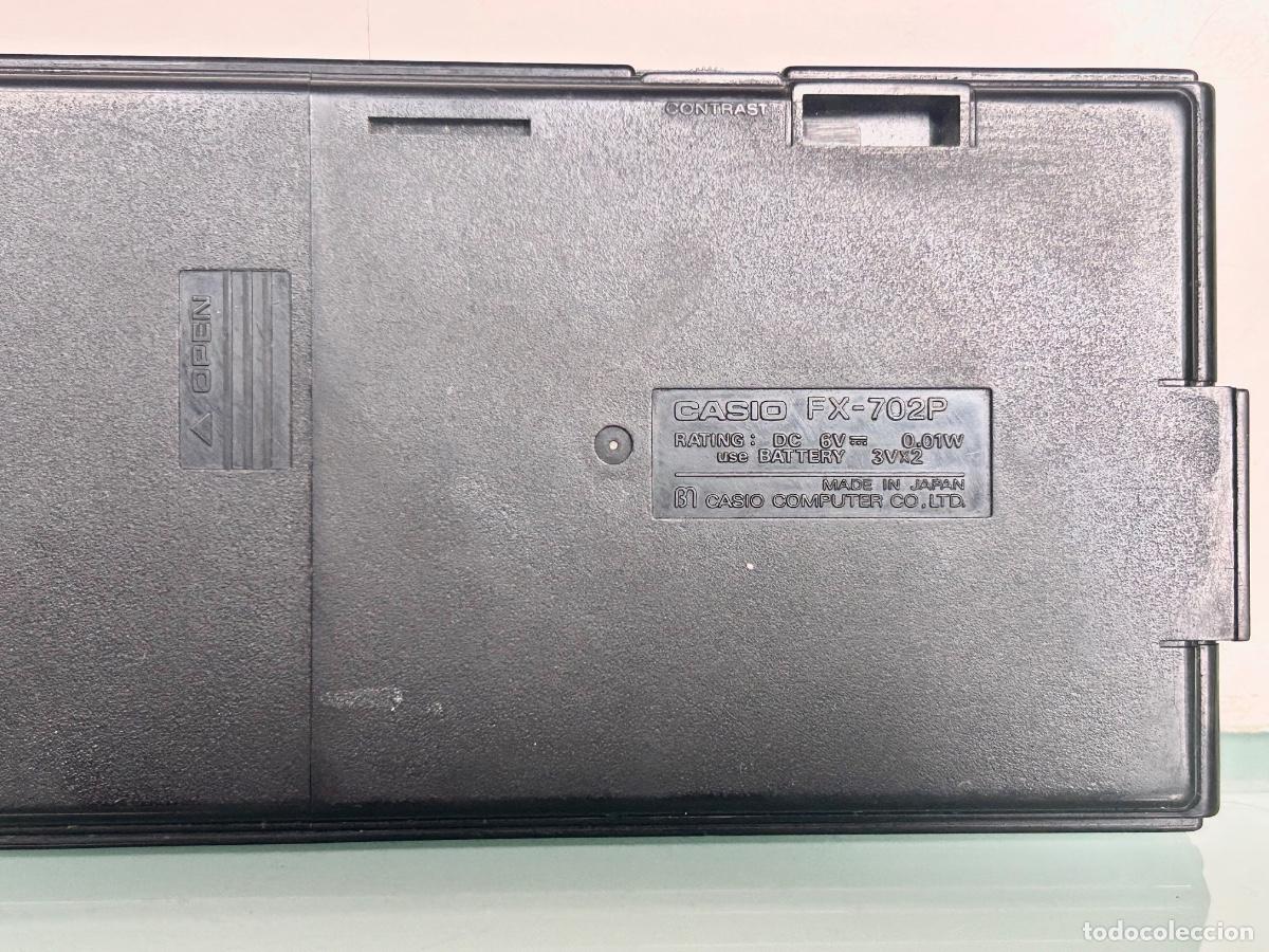 Antig&uuml;edades: CASIO FX-702P-CALCULADORA PROGRAMABLE BASIC-JAPAN 1981-FUNCIONANDO-FX702P 702 - Foto 12