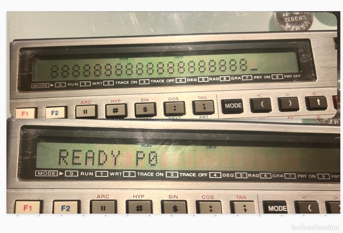 Antig&uuml;edades: CASIO FX-702P-CALCULADORA PROGRAMABLE BASIC-JAPAN 1981-FUNCIONANDO-FX702P 702 - Foto 2