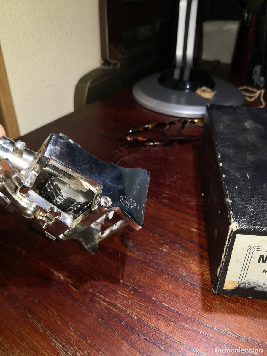Antig&uuml;edades: NUMERADOR MANUAL MARCA EL CASCO 5,5 MM - Foto 3