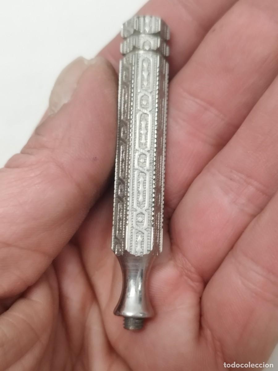 Antig&uuml;edades: Antiguo mango de maquinilla de afeitar. - Foto 4