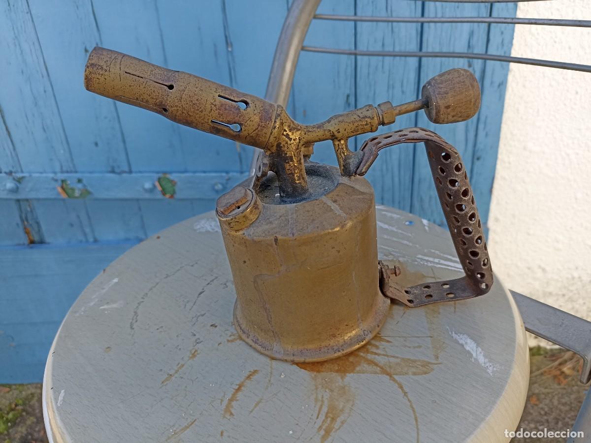 Antig&uuml;edades: Soplete antiguo a gasolina - Foto 2