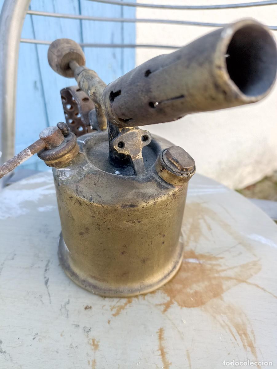 Antig&uuml;edades: Soplete antiguo a gasolina - Foto 1