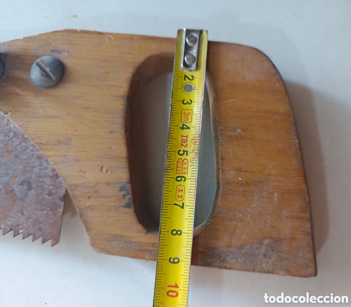 Antig&uuml;edades: Sierra con mango intercambiable - Foto 8