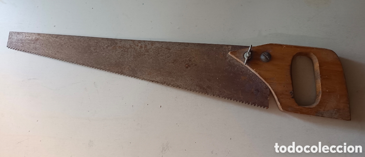 Antig&uuml;edades: Sierra con mango intercambiable - Foto 1