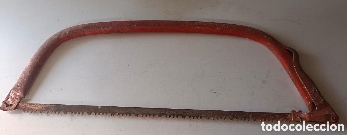 Antig&uuml;edades: Sierra grande de arco. Marca Acesa - Foto 2