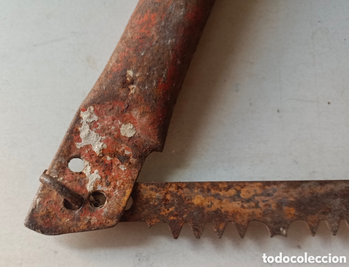 Antig&uuml;edades: Sierra grande de arco. Marca Acesa - Foto 3
