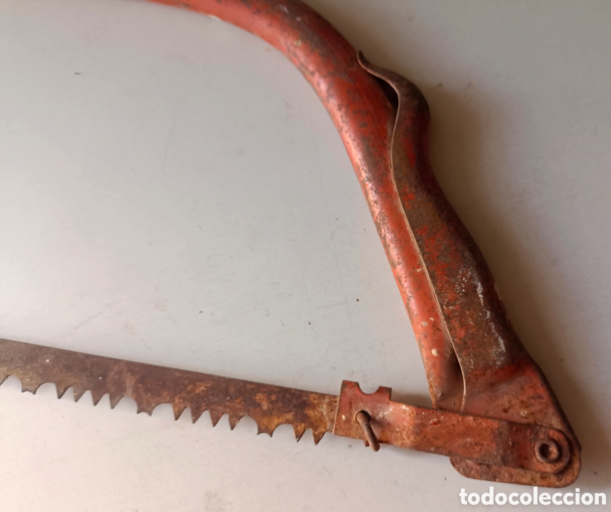 Antig&uuml;edades: Sierra grande de arco. Marca Acesa - Foto 5