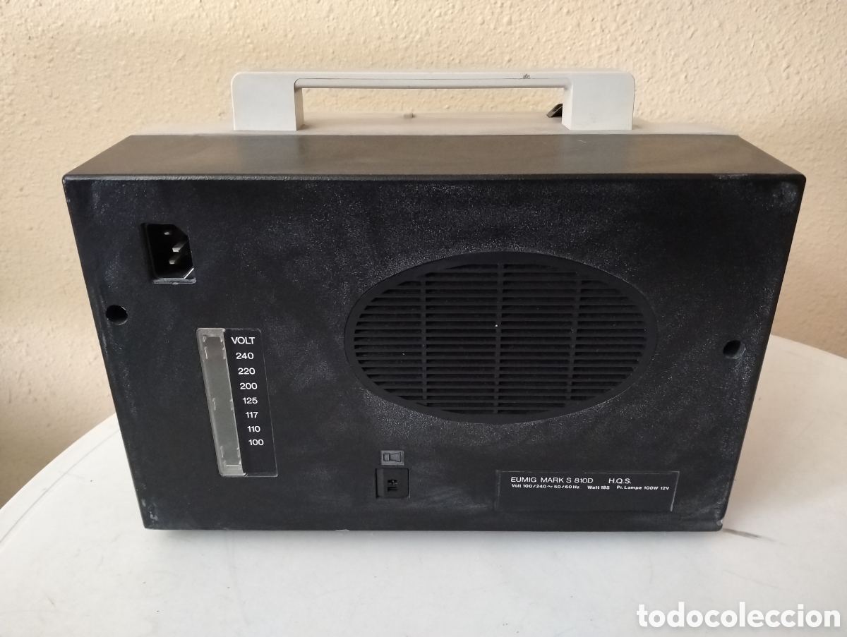 Antig&uuml;edades: Proyector super 8 Eumic Mark S 810 D ( con su funda original ) - Foto 4