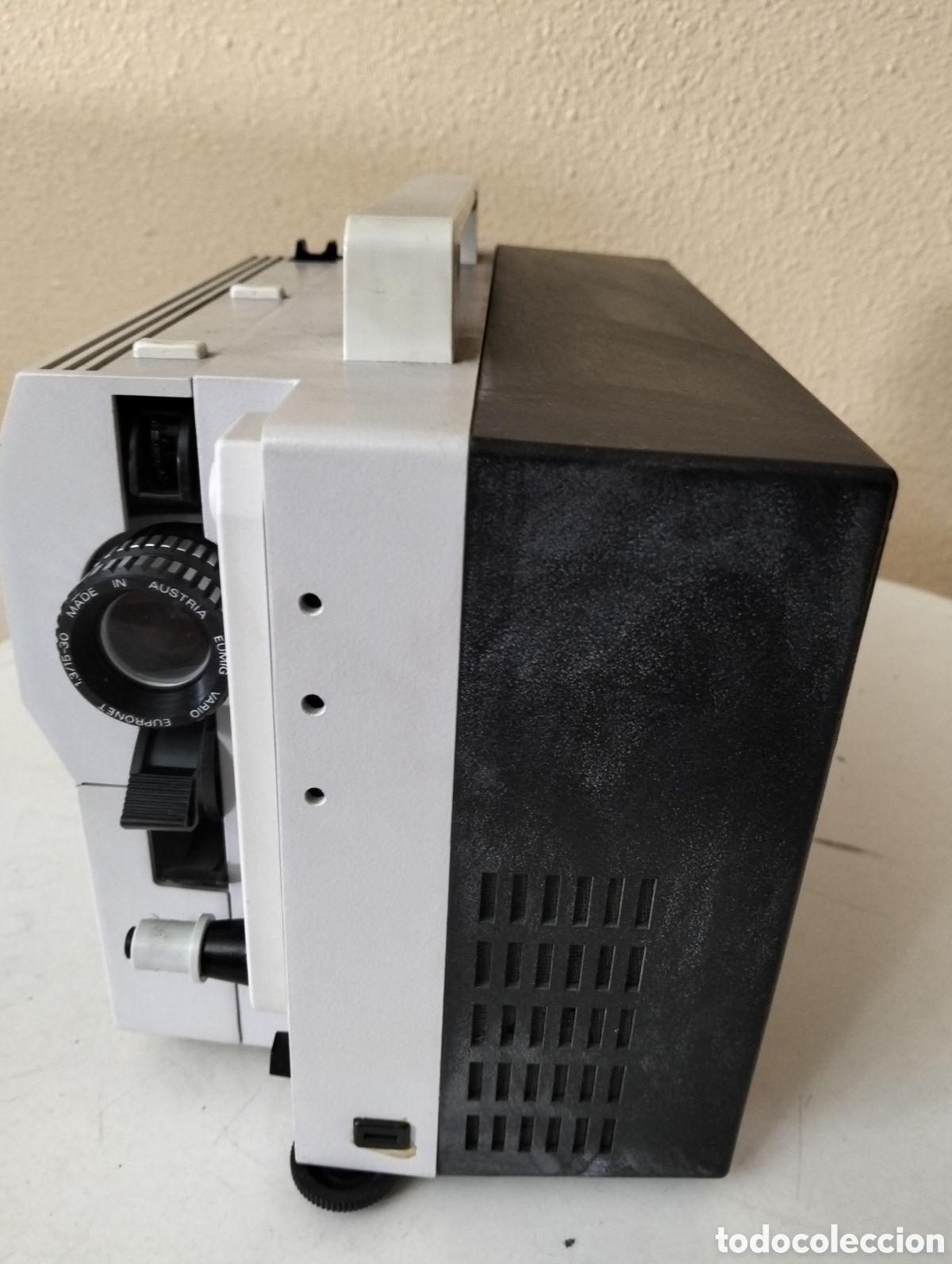 Antig&uuml;edades: Proyector super 8 Eumic Mark S 810 D ( con su funda original ) - Foto 5