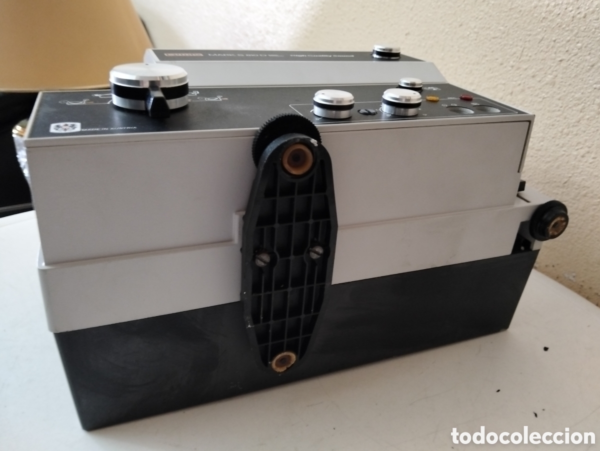 Antig&uuml;edades: Proyector super 8 Eumic Mark S 810 D ( con su funda original ) - Foto 7