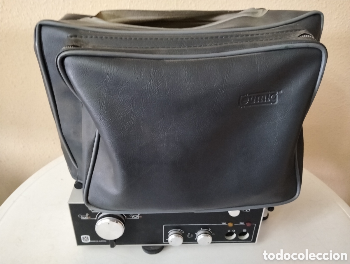 Antig&uuml;edades: Proyector super 8 Eumic Mark S 810 D ( con su funda original ) - Foto 8