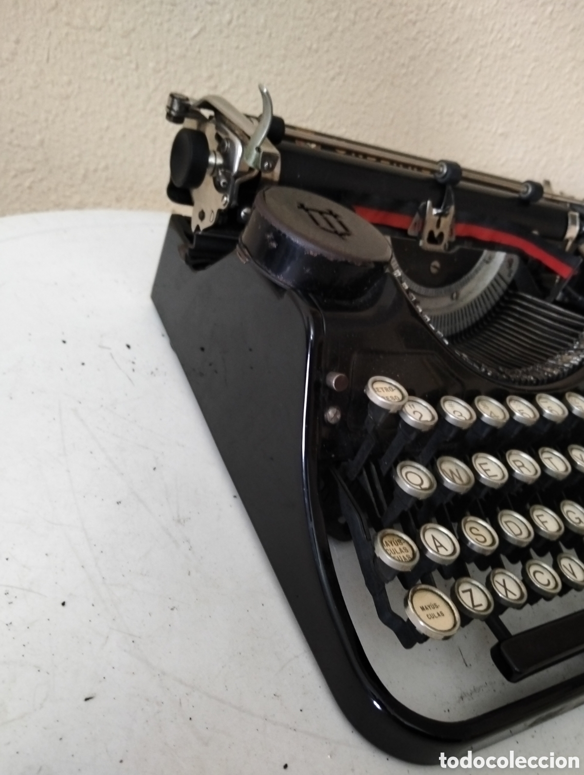 Antig&uuml;edades: Maquina de escribir Underwood portable - Foto 2