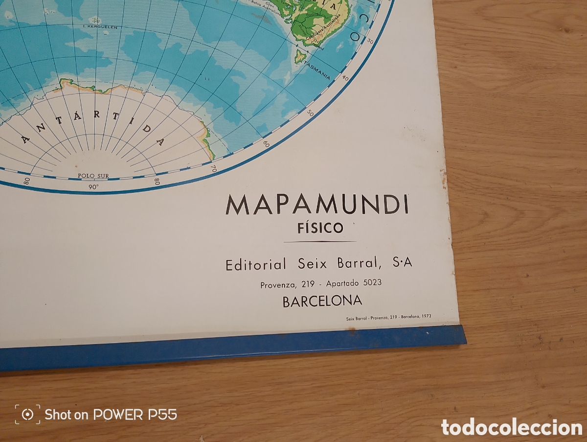Antig&uuml;edades: Mapa mundi bernal antiguo - Foto 3