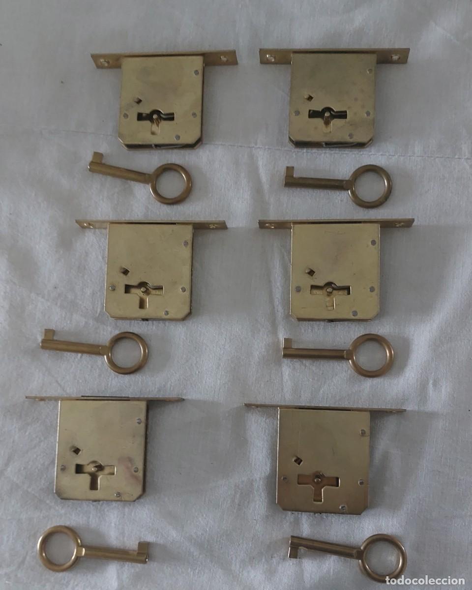 Antig&uuml;edades: Cerraduras para muebles - Foto 1