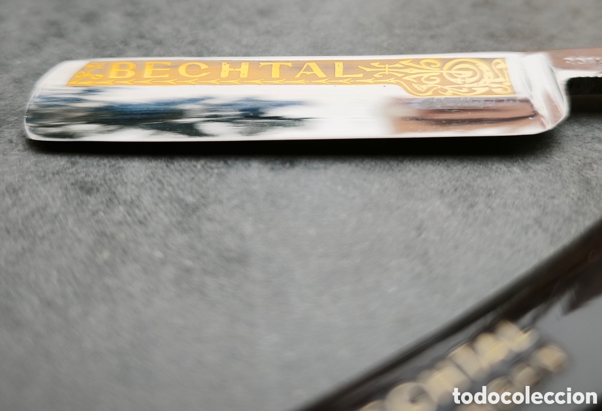 Antig&uuml;edades: Navaja de barbero bechtal - Foto 3